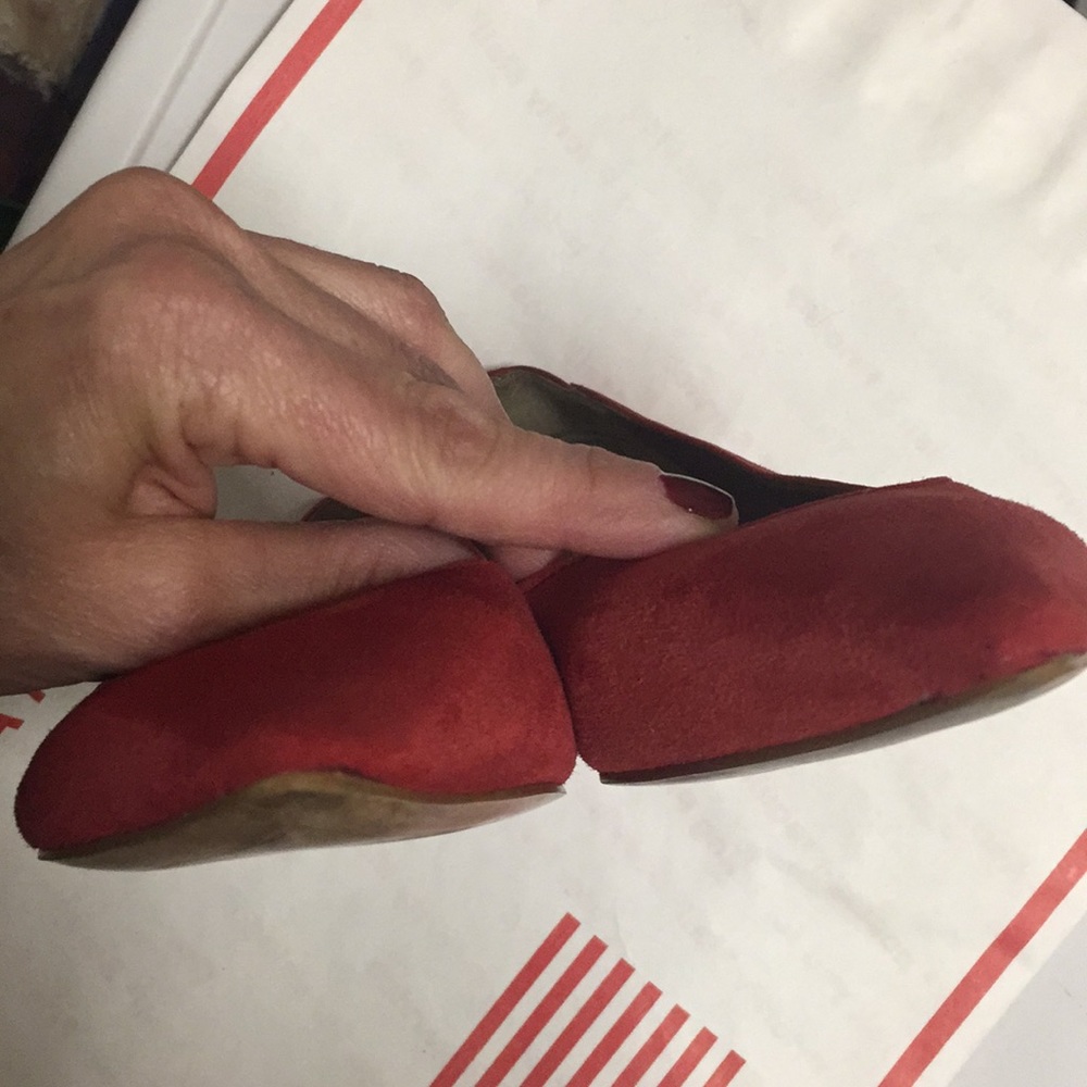 Sam Edelman Suede Rae Pointy Toe Flat - Picture 8 of 12